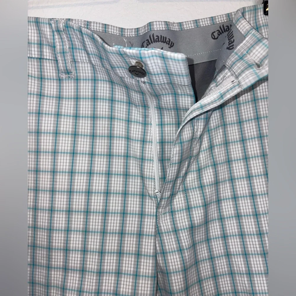 Callaway Men’s Plaid Golf Shorts